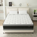 King Mattress, BedNew 14 inch Medium Firm Hybrid Pillow Top Mattresses in Lens Box, Pocket Springs