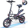Kistp Updated 14 Ebike 450W Bike for Adults, 18.6MPH 3 Riding Modes Mini Bike with 36V 10AH Battery UL2849£¨Free Lock£©