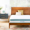 Linenspa 10 Inch Memory Foam and Innerspring Hybrid Mattress - Medium Feel - Full (10 Inch Mattress Only)