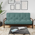 Loosh Home 10 Gel Memory Foam Full Size Futon Mattress Aqua