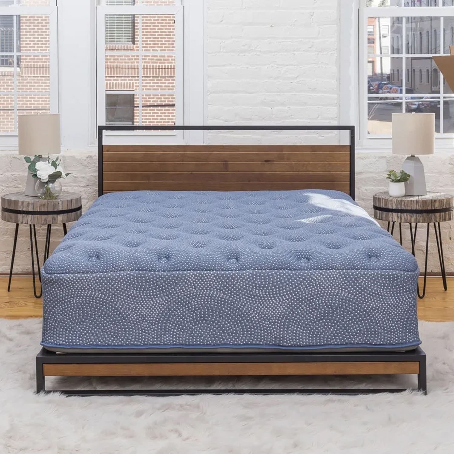 Luuf Cooling Comfort 13 Plush Hybrid Mattress - Bed-in-a-Box Twin