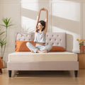MLILY 6 inch Full Mattress, Memory Foam Mattress in Camcorder box, Medium