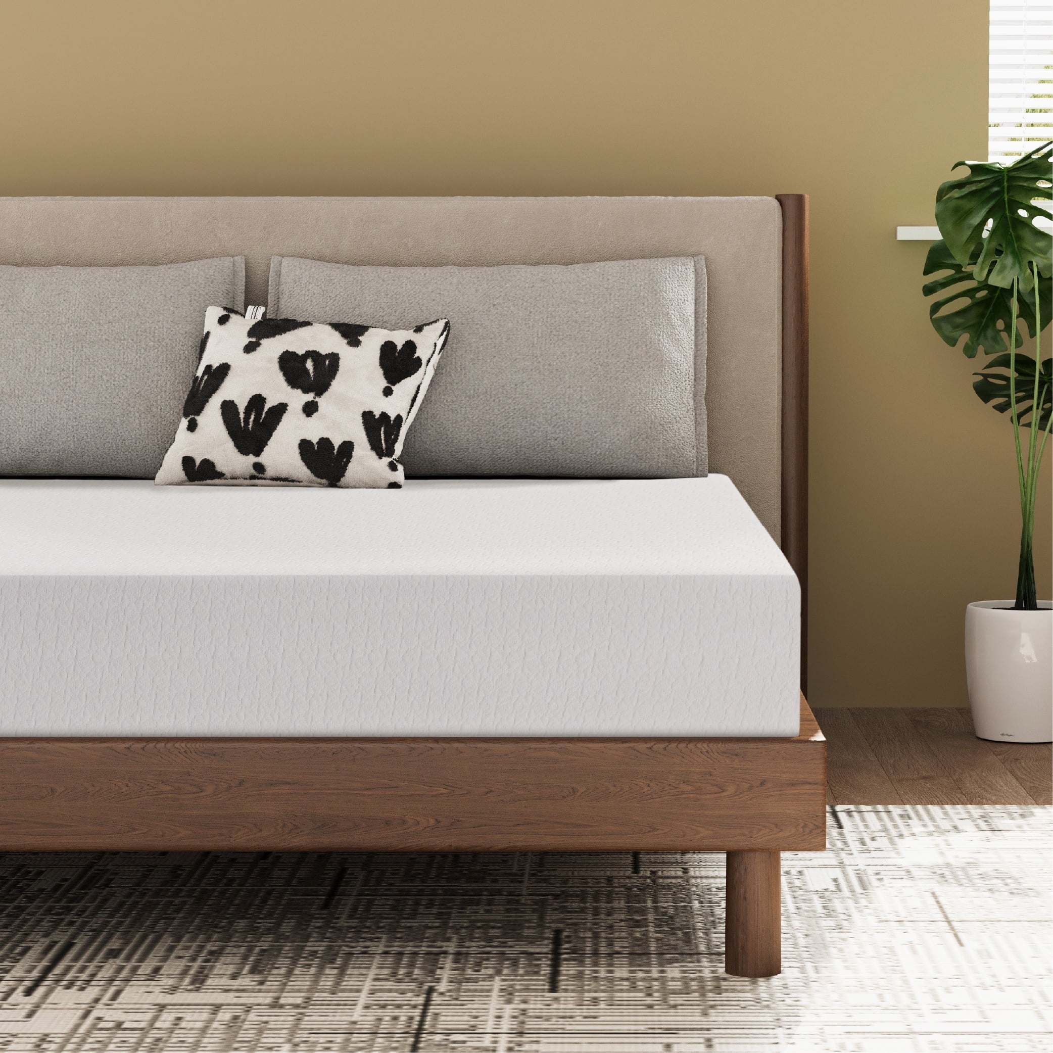 MLILY 8 Tight Top Gel Memory Foam Twin Mattress, Medium