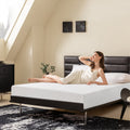 MLILY Ego 8 inch Full Size Memory Foam Mattress, Mattress in Camcorder Box, Medium Firm