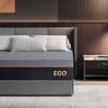 MLILY Ego Black 12 inch Queen Mattress in Recorder Box, Gel Memory Foam Mattress, Medium