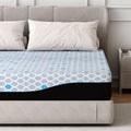 MLILY Ego Charcoal 10 inch Memory Foam Mattress with Gel, Queen Mattress in Lens Box, Medium