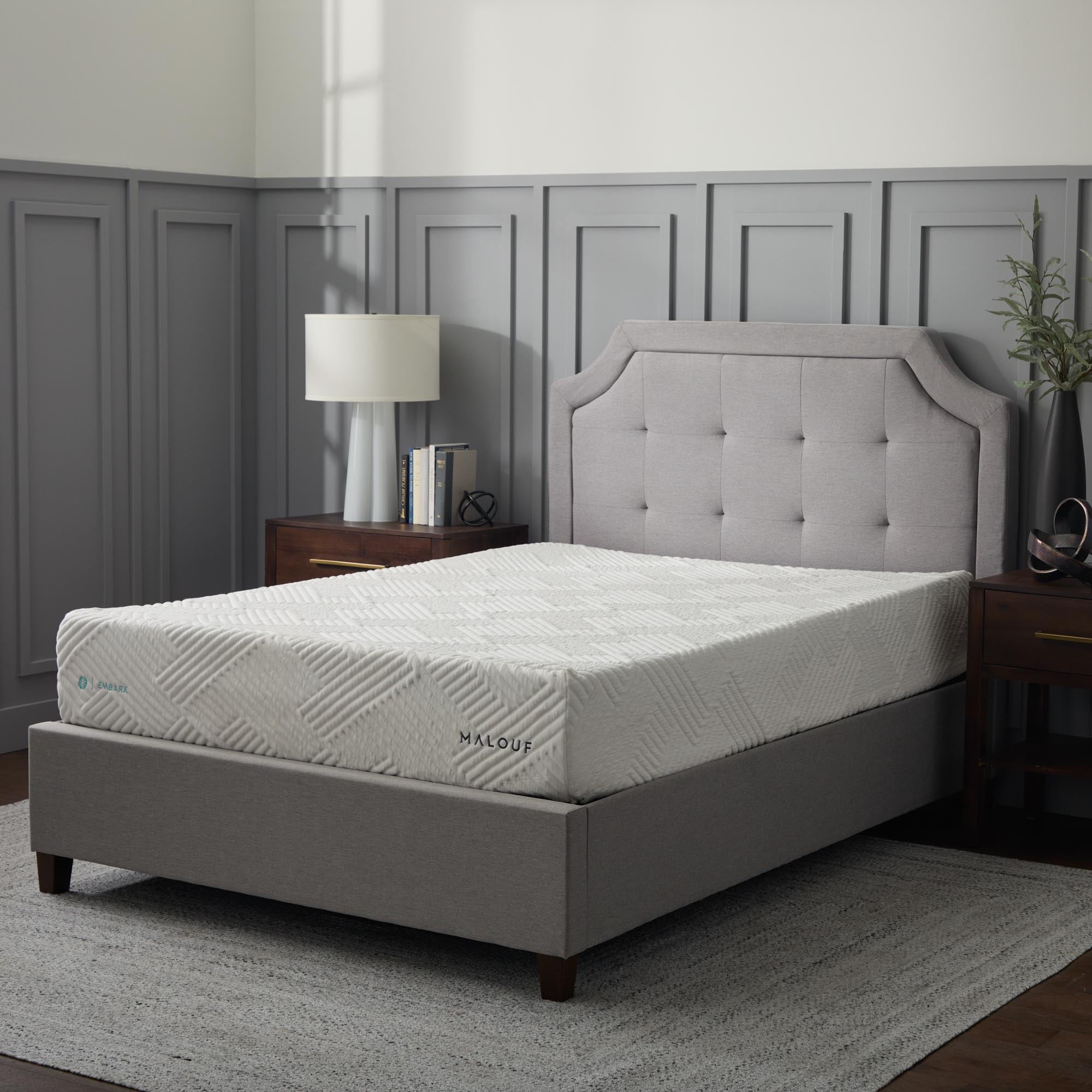 Malouf 11 Embark Foam Gel Mattress, Queen