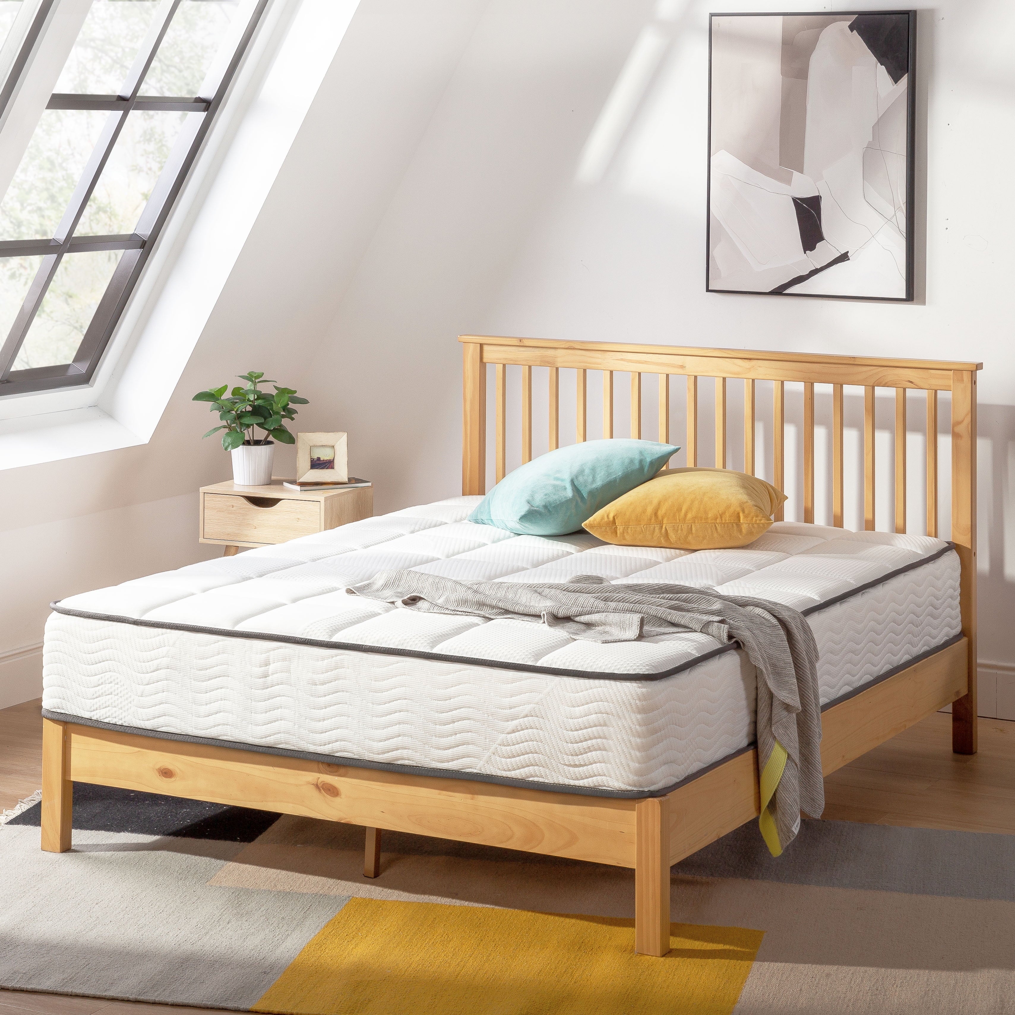 Mellow 10 Classic Bonnell Spring Mattress with Comfort Foam Top, Twin