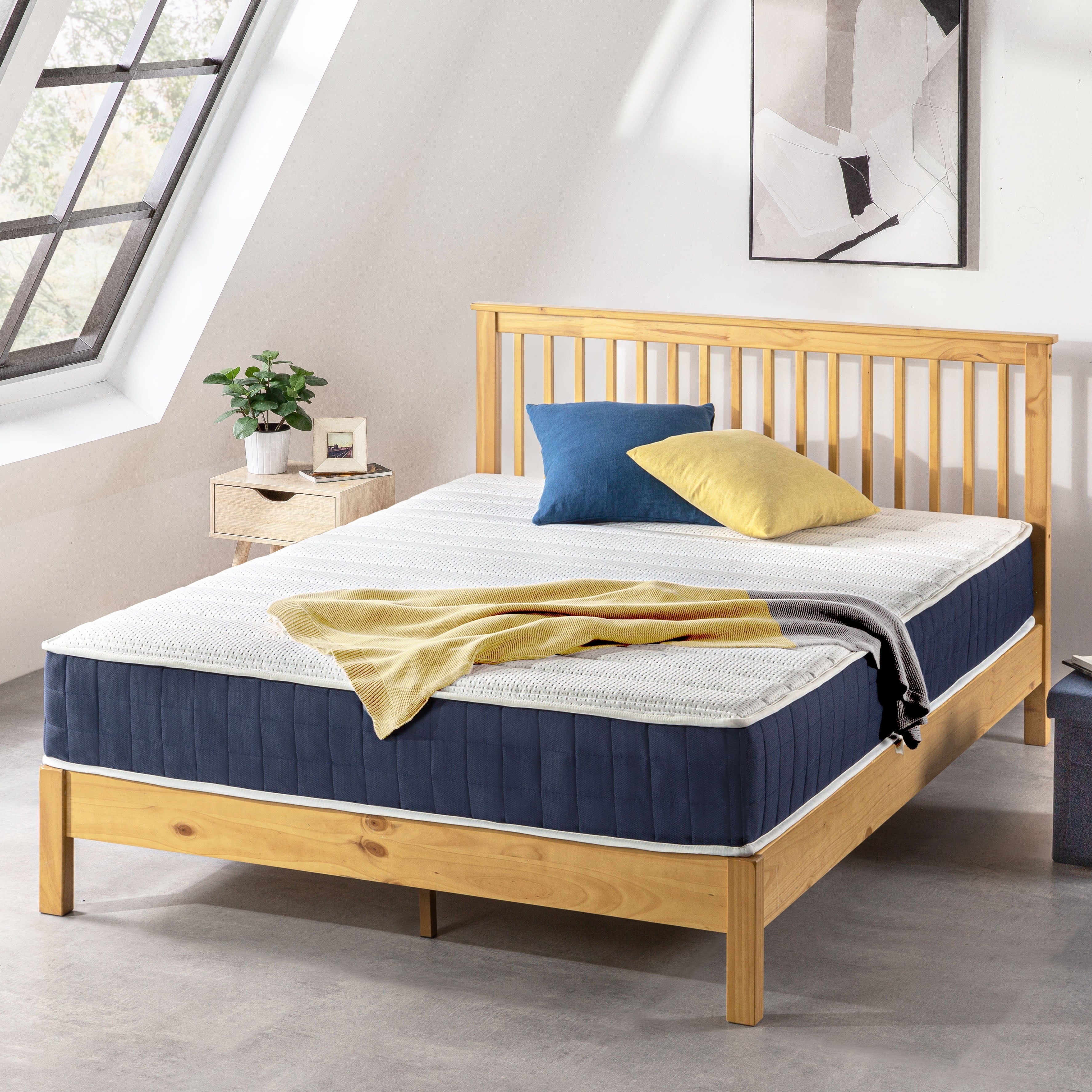 Mellow Rena 10 Green Tea Memory Foam Pocket Spring Mattress, Twin