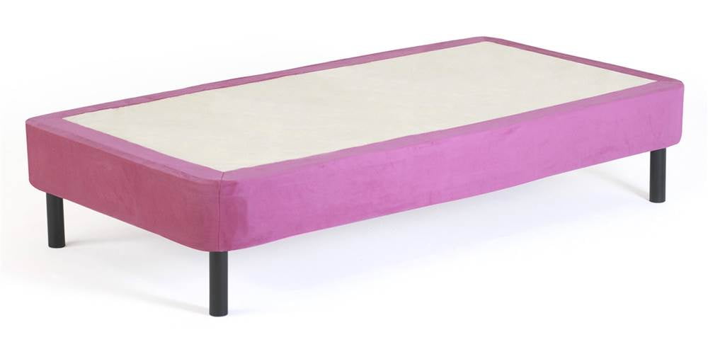 Memory Foam Kidz Box Spring Cover in Pink (Twin)