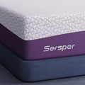 Memory Foam Mattress Queen, Sersper 10 inch Cooling Gel Memory Foam Mattress in Lens Box, Medium firm
