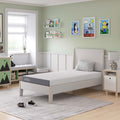 Mila 5 Twin Mattress in White