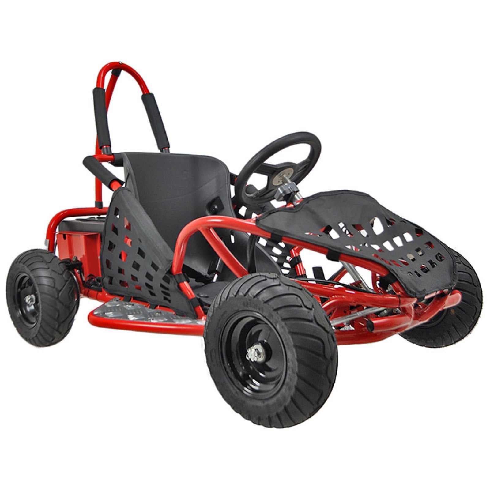 MotoTec 48v 1000w Off Road Kids Electric Powered Go Kart Red