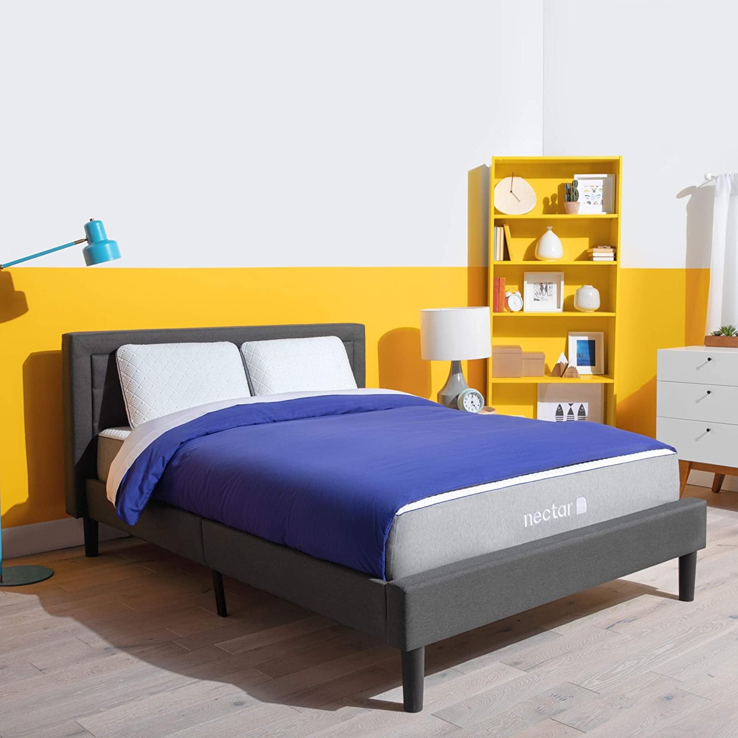 Nectar King Mattress - 365 Dark Home Trial - Gel Memory Foam Mattress - CertiPUR-US Certified Foams - Forever Warranty