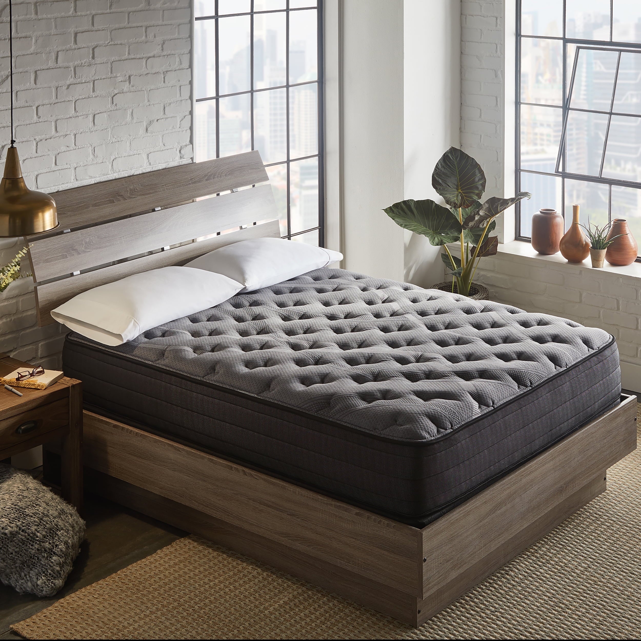 NightsBridge 12 Inch Firm Hybrid Mattress, Twin XL