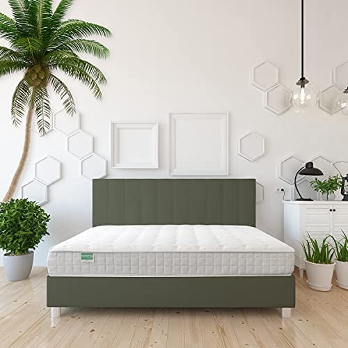 Palmpring Organic Cambay Full Mattress - Organic Coconut Coir 8¡± Extra Firm 1 Layer Comfortable Sleep Bed Dust Free