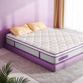 Queen Mattress 10 Inch, Sersper Euro Top Memory Foam Hybrid Queen Mattress, Relieves Pain & Pressure Points, No-Risk 100-Night Trial