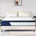 Queen Mattress 10 Madinog Medium Innerspring Mattress Hybrid Pocket Spring Bed in Lens Box