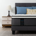 Queen Mattress, 12 Inch Hybrid Innerspring Mattress with Memory Foam in Camcorder Box, Individually Pocket Innerspring, Pillow Top Queen Mattress, Medium Firm