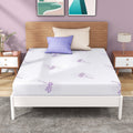 Queen Mattress, 8 inch Gel Memory Foam Mattress in Lens Box for Bunk Bed, Trundle Bed, Medium Feeling Bed Mattress for Pressure Relieving, Motion Isolation, Made in USA