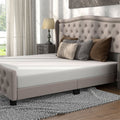 Santai 12 Memory Foam Certified CertiPur White Fabric King Mattress