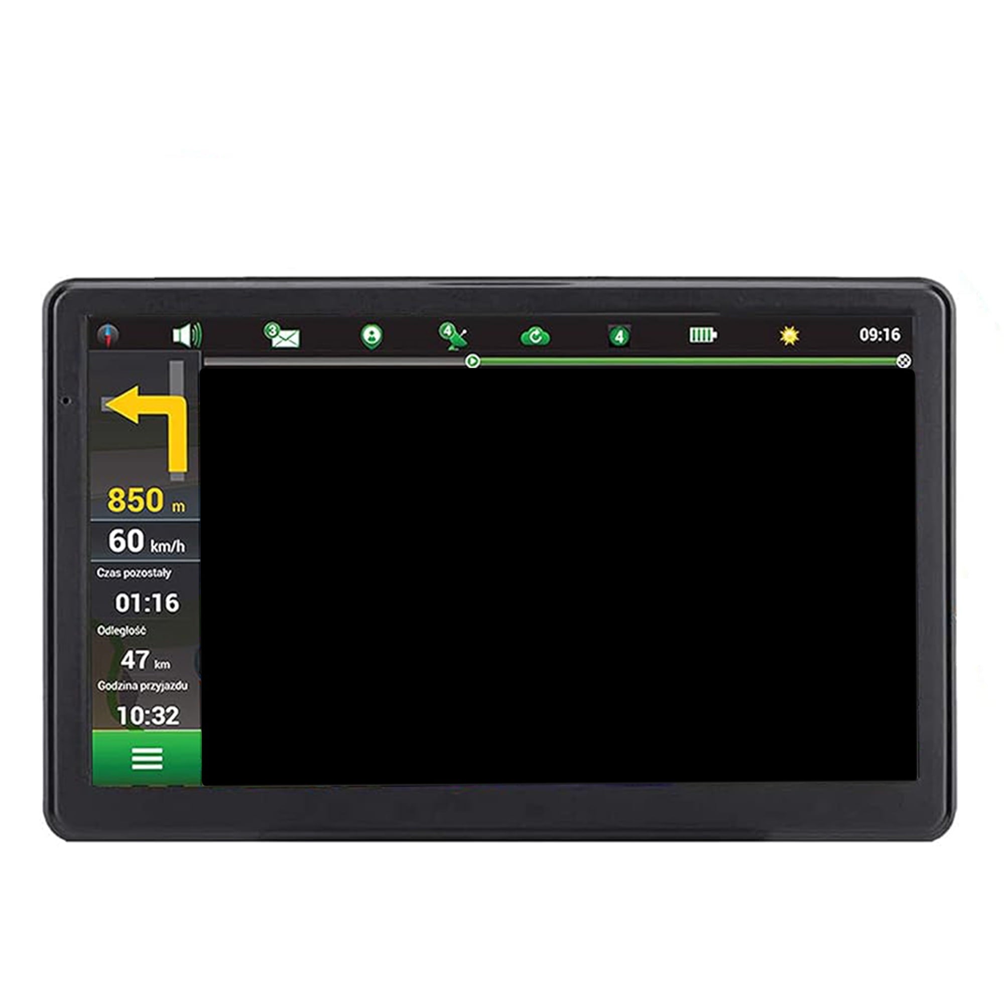 Seyted GPS Navigation for Car, Map 7 inch Touch Screen Vehicle GPS 256-8GB, Voice Turn Direction Guidance