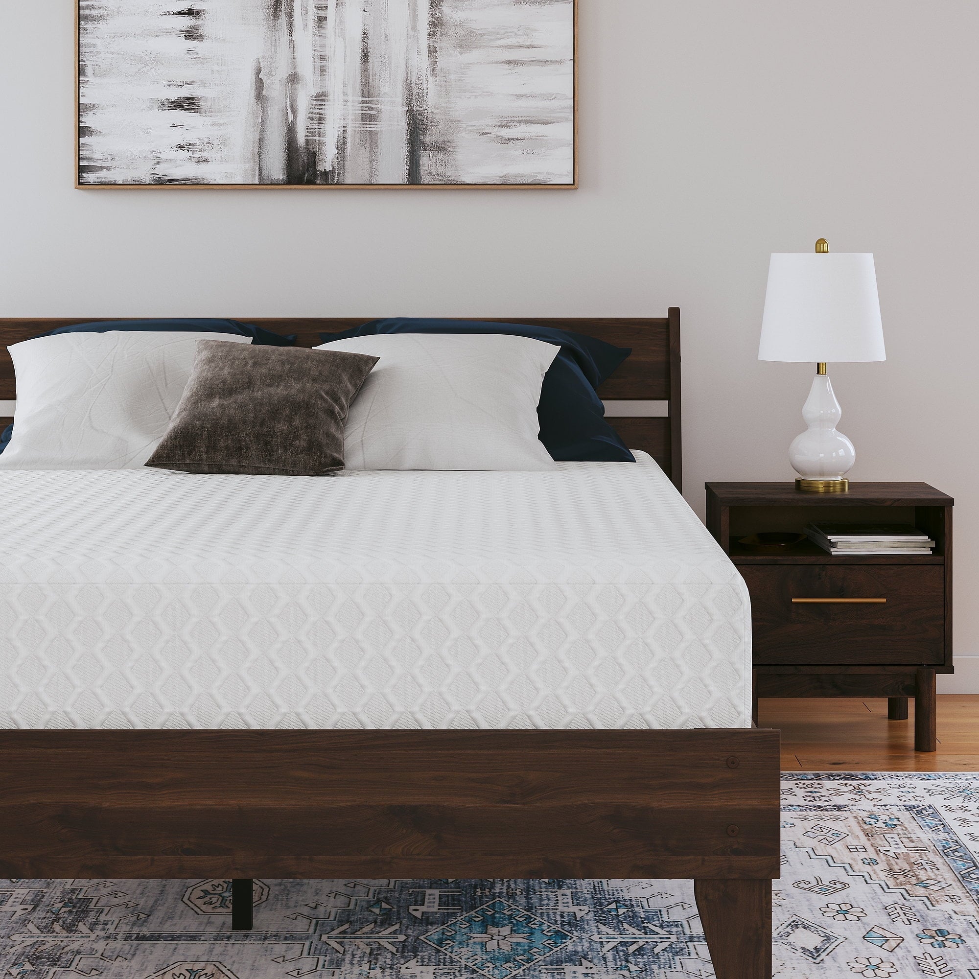 Signature Design by Ashley 10 Inch Chime Firm Memory Foam Twin Mattress