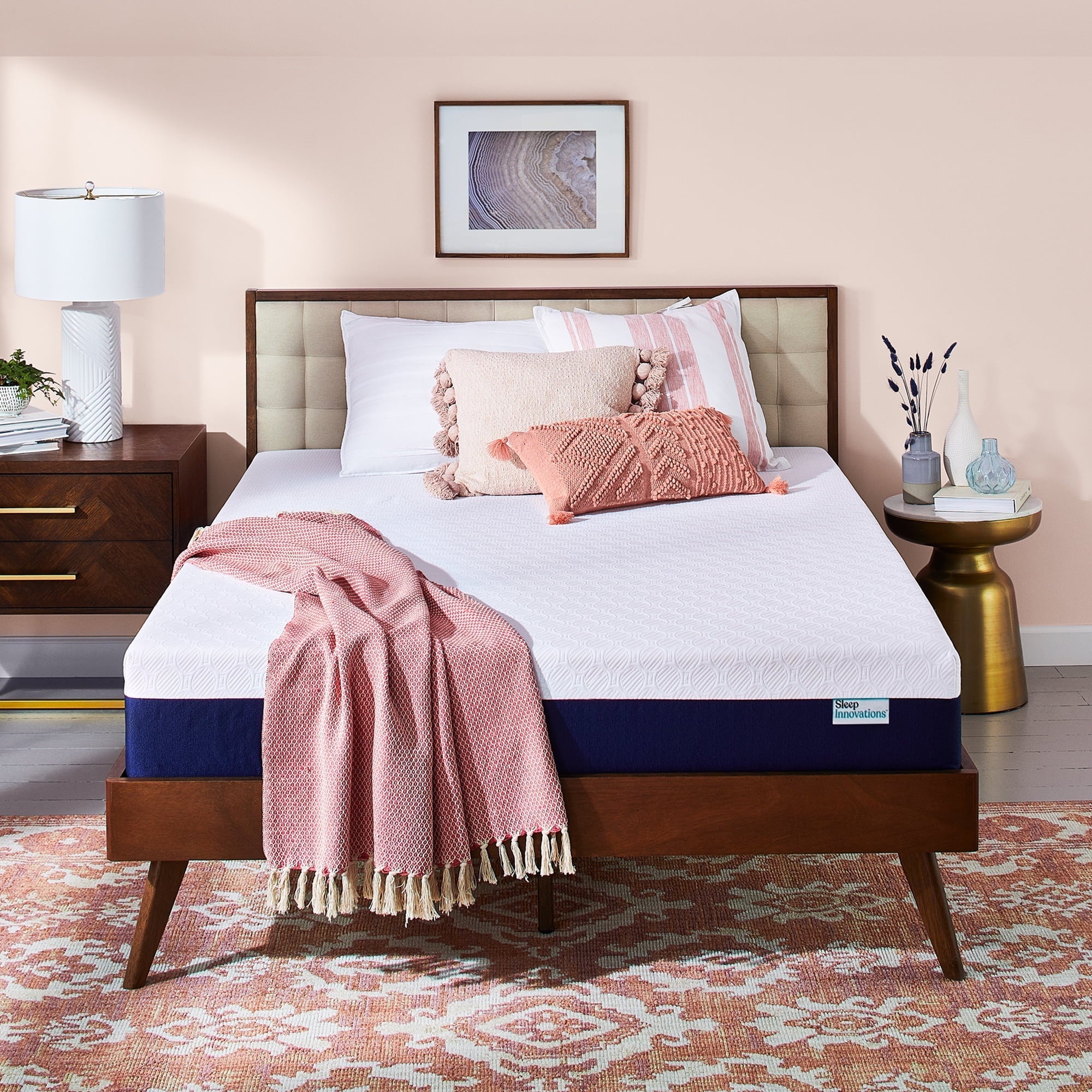 Sleep Innovations Shiloh 12 Memory Foam Mattress, Queen, Medium Firm