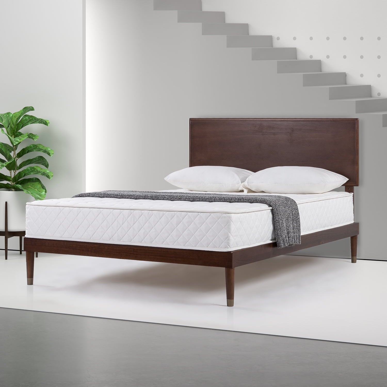 Slumber 1 by Zinus 8 Quilted Pocket Spring Mattress, Twin new