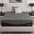 Slumber Solutions Active 12 Ebonite Memory Foam Mattress, Mattress-In-A-Box, Queen