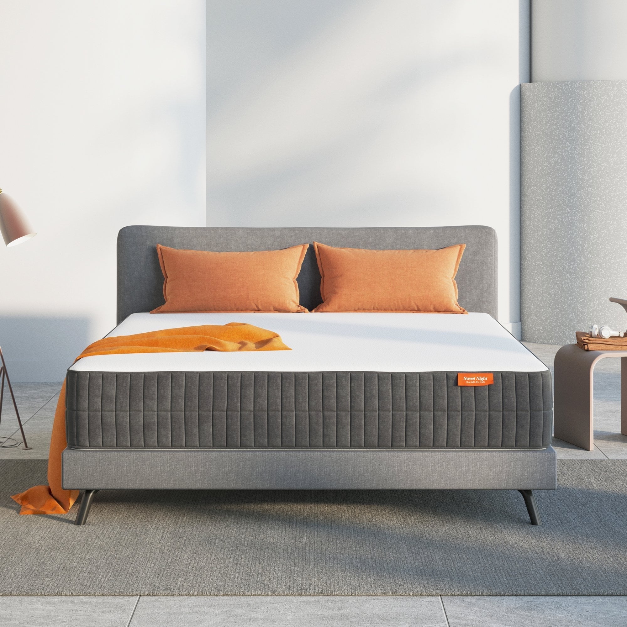 Sweetnight Sunkiss 10 Cool Adult Gel Memory Foam Mattress with Zippered Cover Mattress Queen