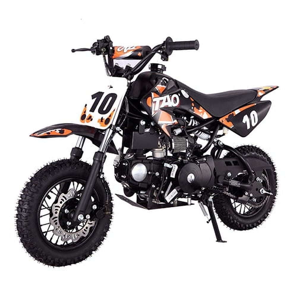 TAO MOTOR 110 DB-10 KIDS DIRT BIKE automatic engine Electric Start 10inch wheels,Orange