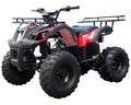 Tao Motor 2021 New Gas T-Force 125 Utility All-Terrain Vehicle (ATV) with Reverse and comes with BIG LED Lights, Big 19/18Tires - Sporty RED