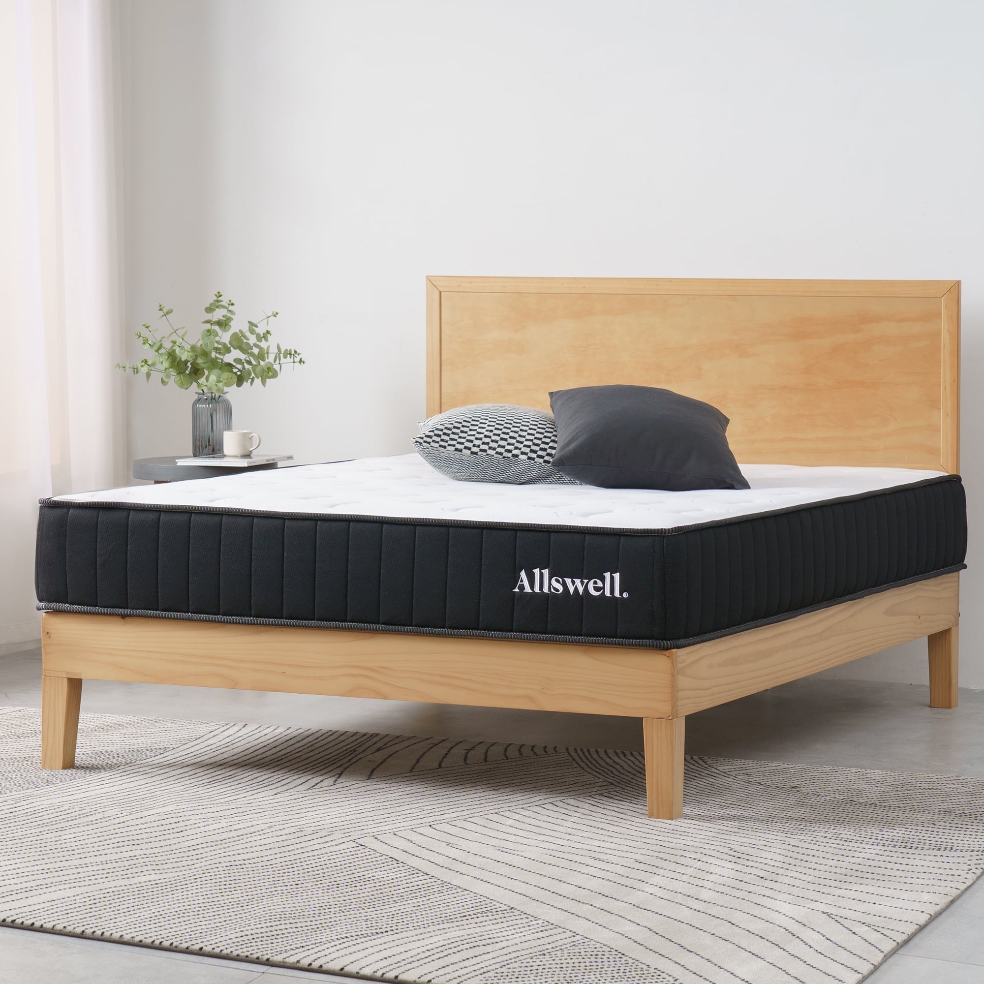 The Allswell 10 Hybrid Mattress in Recorder Box with Gel Memory Foam, Adult, Queen