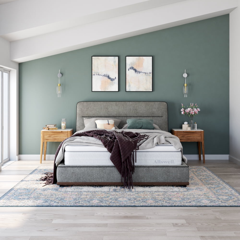 The Allswell Supreme 14 Bed in Camcorder Box Hybrid Mattress, Queen