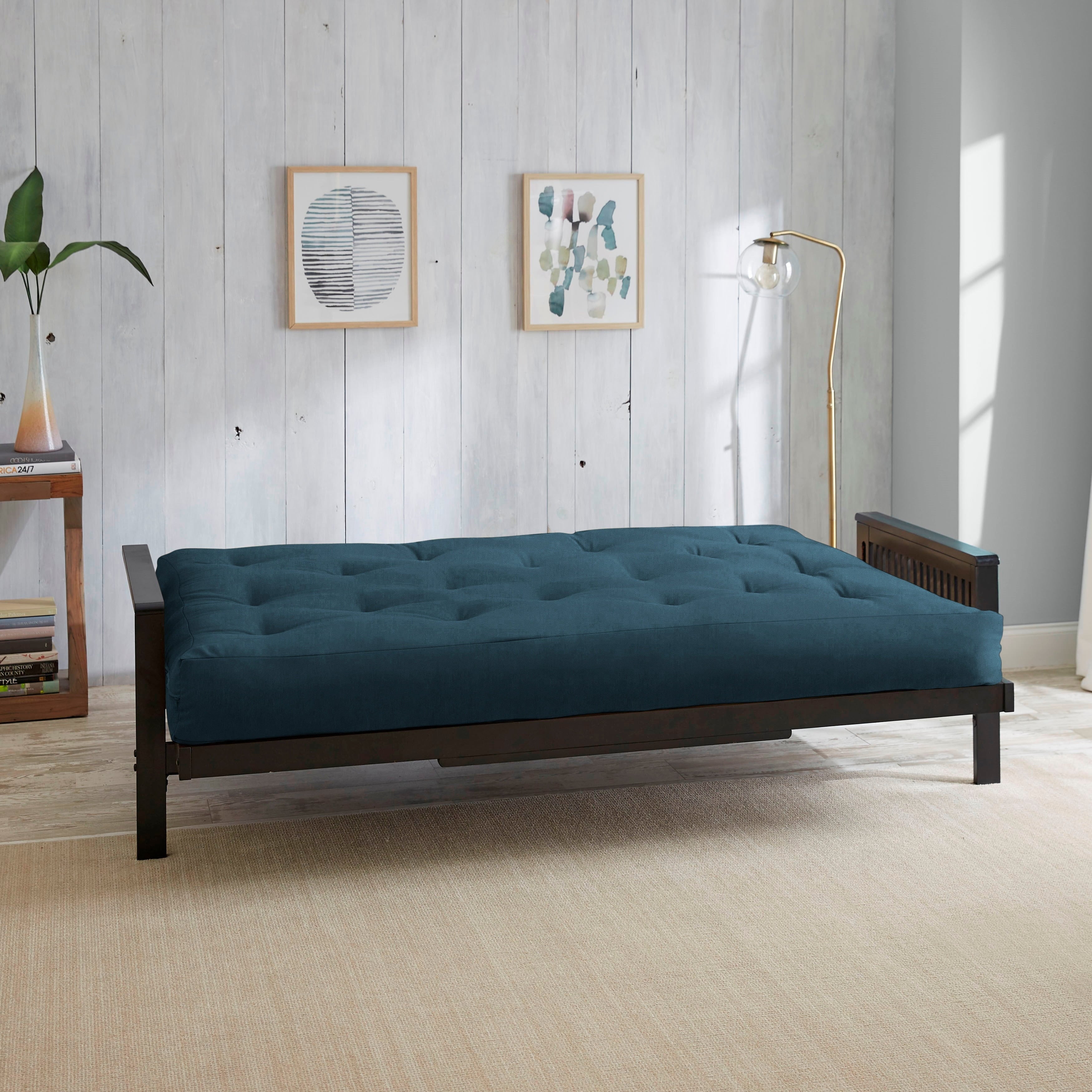 TruPedic 8-inch Full-size Gel Memory Foam Futon Mattress Wedge Wood