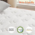 Twin Mattress, 10 Inch Innerspring Hybrid Mattress in Camcorder Box with Gel Memory Foam