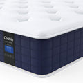 Twin XL Mattress, Coolvie 10 inch Hybrid Mattress in Lens Box, Medium Firm, Multiple sizes