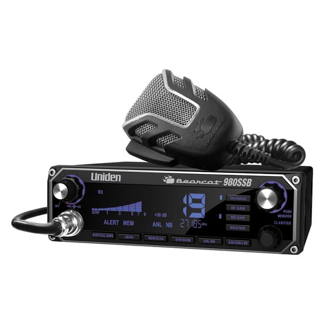 Uniden BEARCAT CB Radio With Sideband And WeatherBand (980SSB)