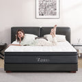Vantto Full Size Mattress, 12 Inch Hybrid Memory Foam Mattress in Recorder Box, Pressure Relief, CertiPUR-US