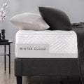 Zinus 12 Winter Cloud Memory Foam Mattress, Made of Refurbished Foam and Global Materials, Adult, Queen
