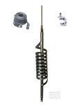 Monkey Made MM9 CB Radio Antenna, Medium Shaft, 18FT RG8X COAX, BRACKET & STUD