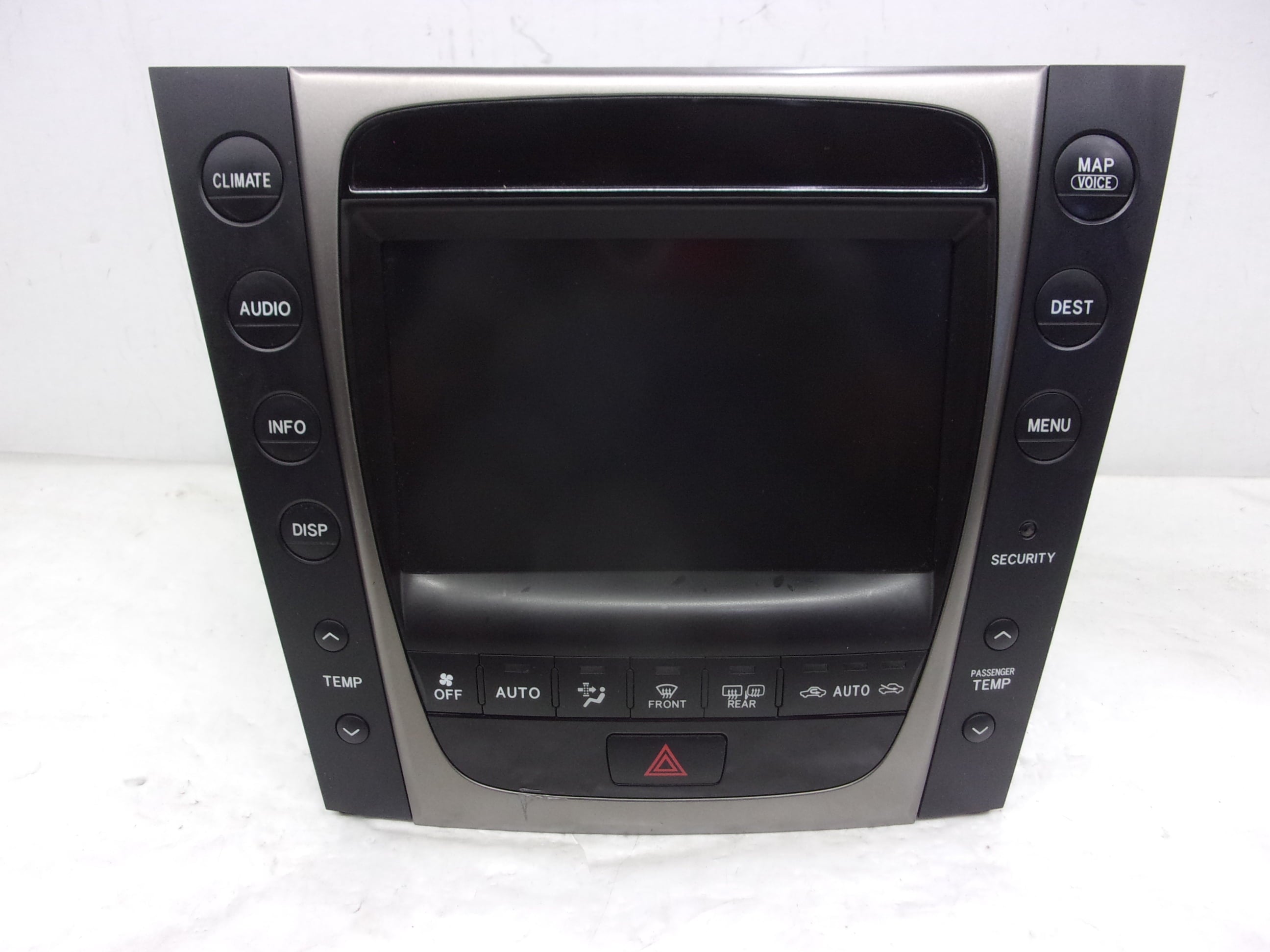 Pre-Owned 2007 Lexus GS450H GPS Navigation Information Display Screen Broad 86111-30550 OEM (Good)