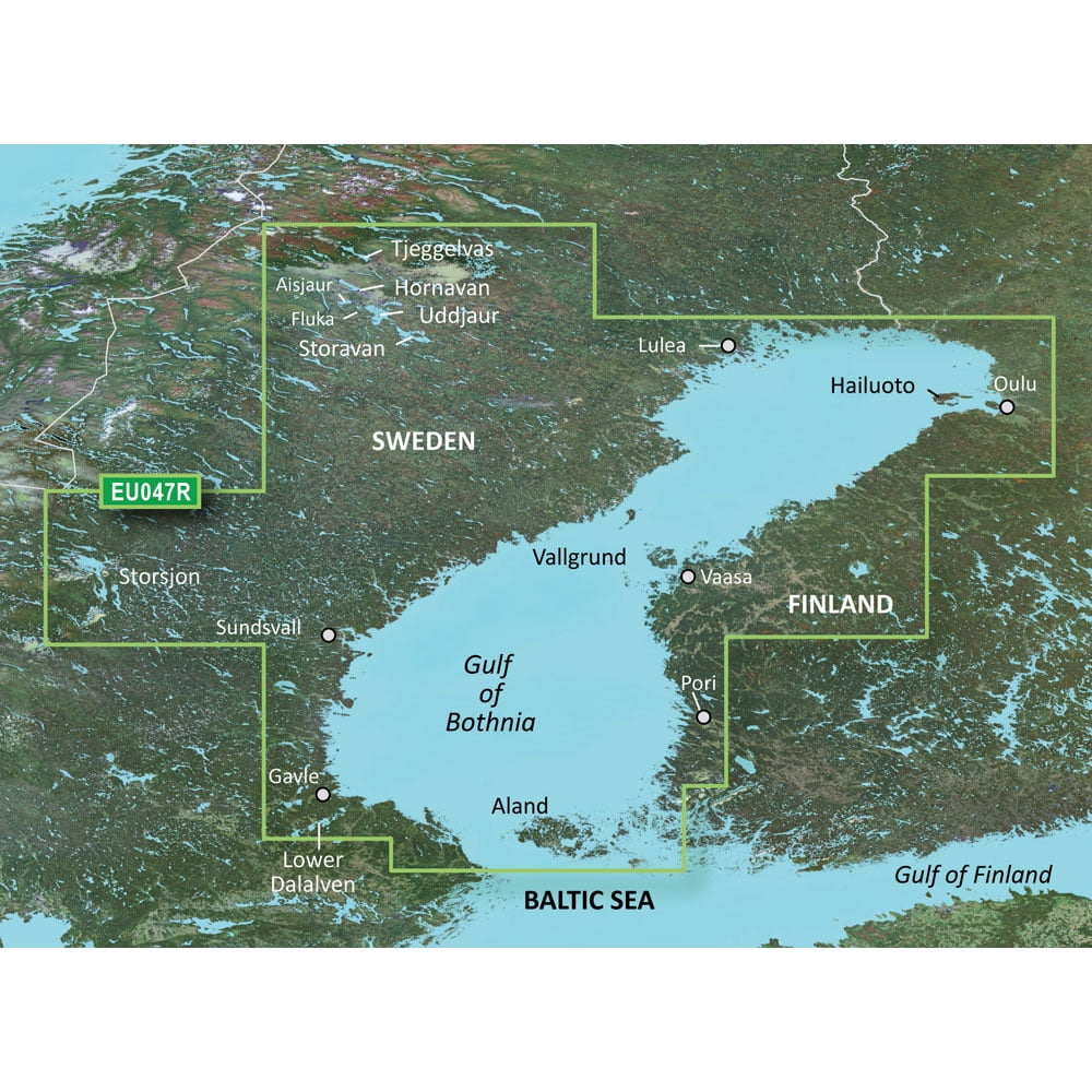 Garmin VEU047R - Gulf of Bothnia - Kalix Screen Grisslehamn - SD Card