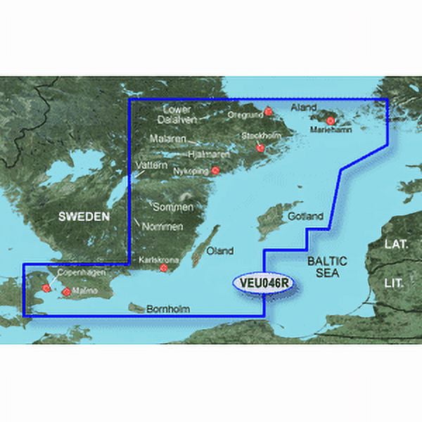 Garmin BlueChart? g3 Vision? HD - VEU046R - ?regrund, ?land Screen Malm? - microSD?/SD?