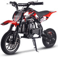 MotoTec DB-01 50cc 2-Stroke Kids Gas Dirt Bike Red