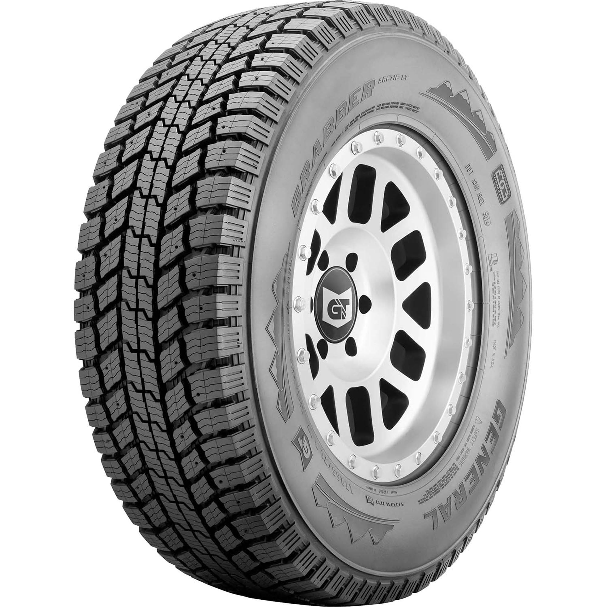 General Grabber Arctic LT Winter LT265/70R18 124/121R Refurbished Light Truck Tire Fits: 2014-20 Chevrolet Silverado 2500 HD LTZ, 2014-15 GMC Sierra 2500 HD Denali