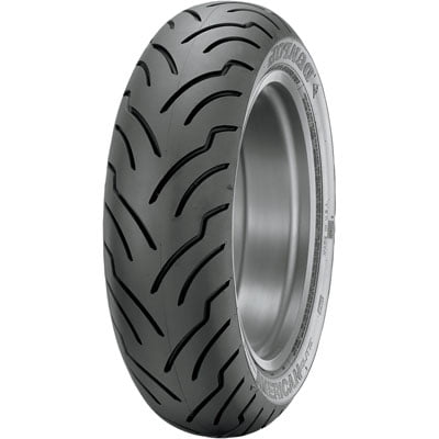 180/65B-16 (81H) Dunlop American Elite Back Motorcycle Tire Black Wall for Harley-Davidson Road King Classic FLHRC/I 2009-2013