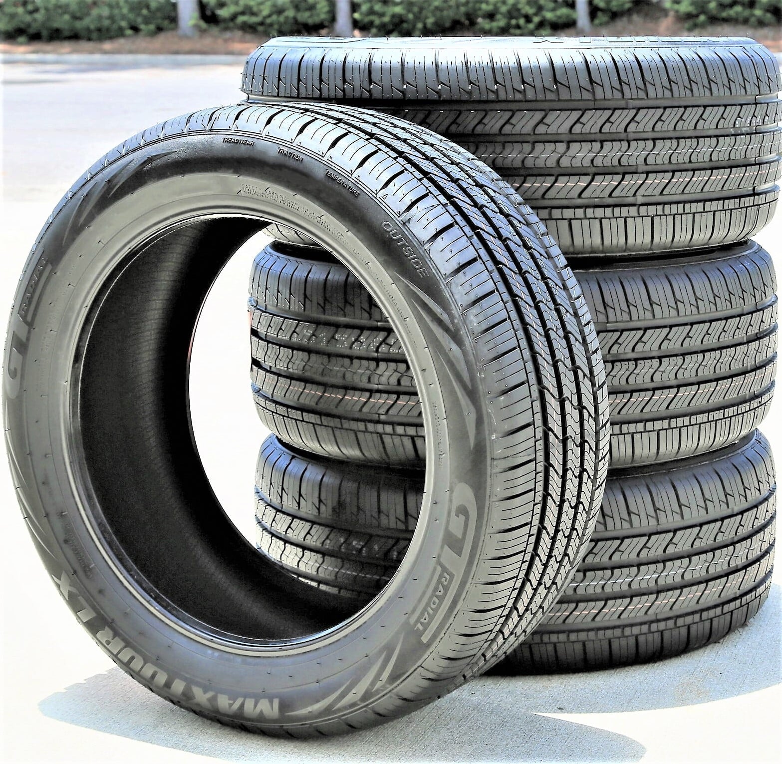 Set of 4 (FOUR) GT Radial Maxtour LX 215/65R16 98H A/S All Season Tires Fits: 2009-13 Subaru Forester X, 2017-22 Jeep Renegade North