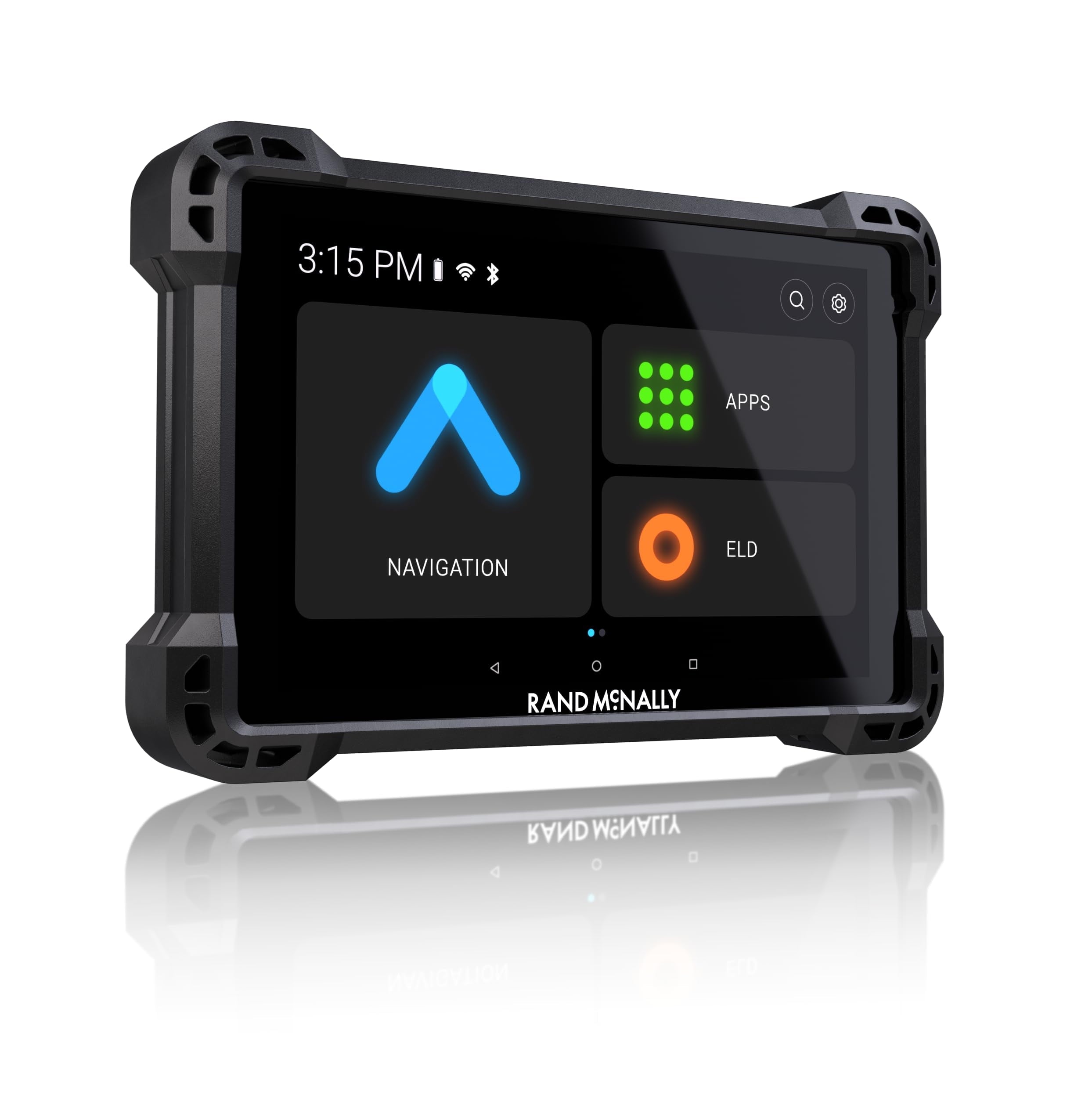 Rand McNally RANDTAB7 Rand Tablet with Rand Navigation GPS with Speed Recorder Alerts and Live Traffic, Weather and Fuel - 7 Inch
